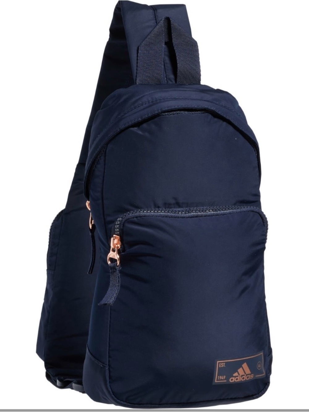 Adidas Essentials 2 Sling Crossbody
Bag Navy/ Rosegold - Picture 1 of 6